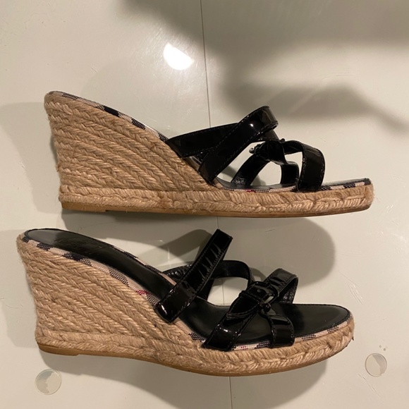 - Burberry patent leather espadrilles (black) - Picture 2 of 6